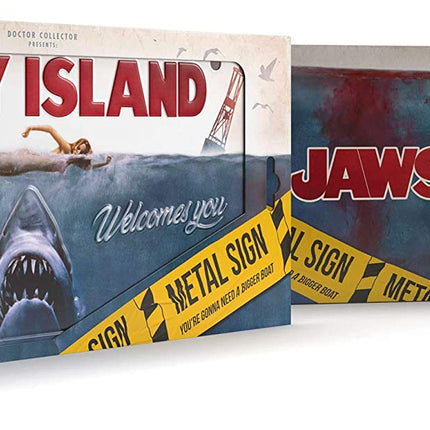 JAWS: Amity Island Metal Sign