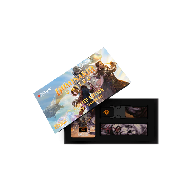 PMTG059 Magic: The Gathering - Ajani AR Pin + Lanyard Dominaria United