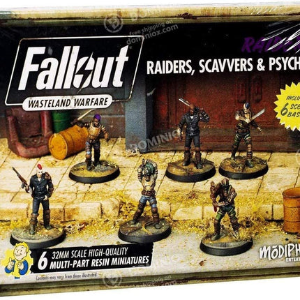 Fallout: Wasteland Warfare -  Raiders, Psychos & Scavvers
