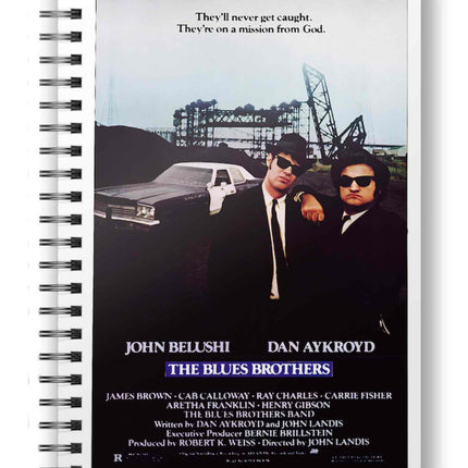 MISSION FROM GOD NOTEBOOK THE BLUES BROTHERS