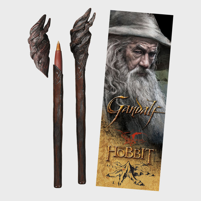 The Hobbit - Gandalf Staff Pen And Lenticular Bookmark