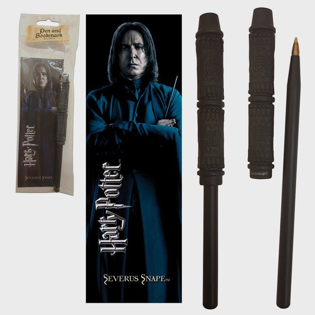 The Noble Collection - Harry Potter: Snape Wand Pen and Bookmark