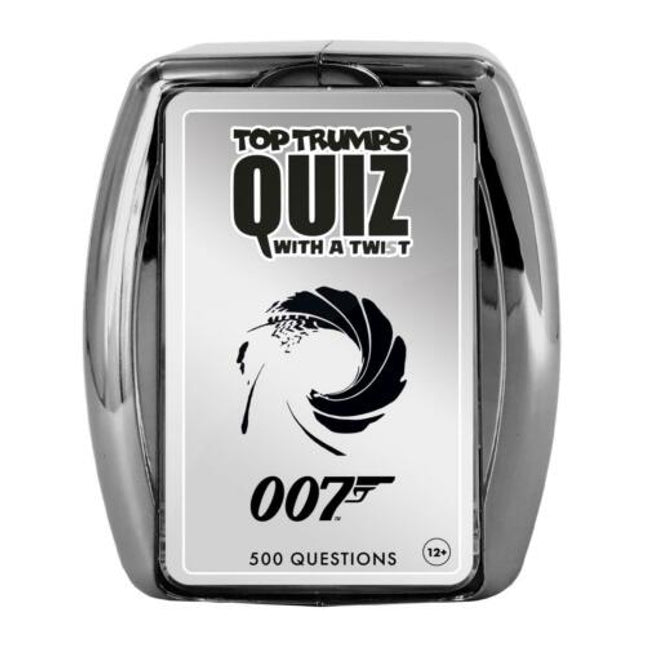 James Bond Top Trumps Quiz Game Card Game
