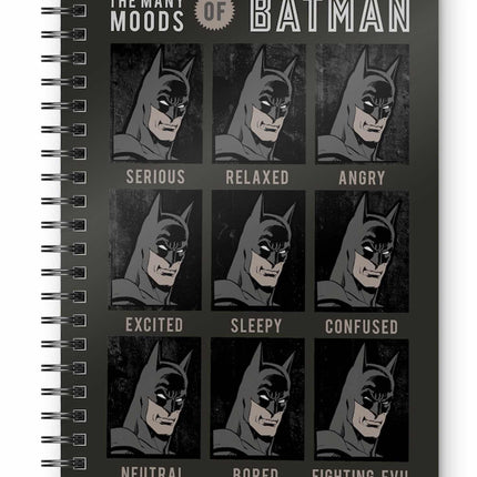 BATMAN FACES NOTEBOOK DC UNIVERSE