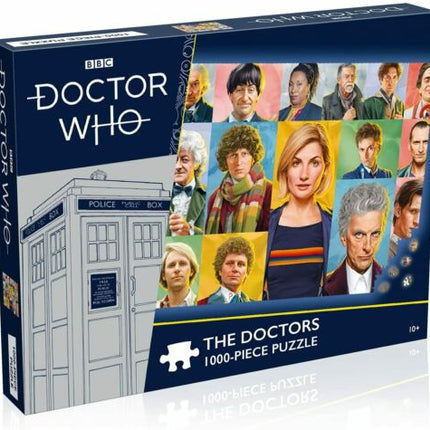 Dr Who The Doctors 1000 Piece Jigsaw Puzzle