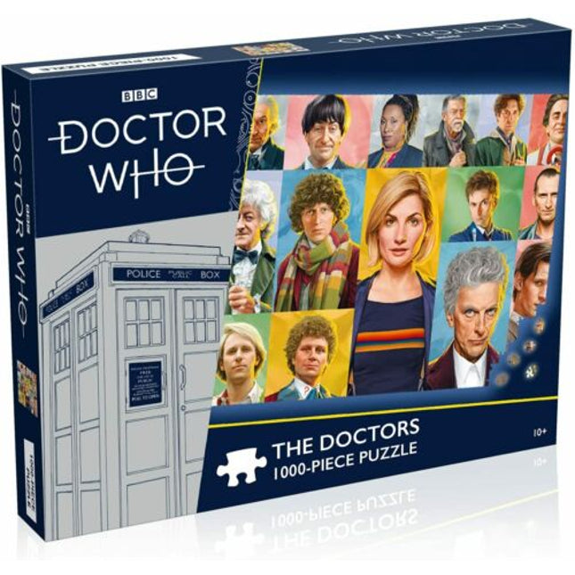 Dr Who The Doctors 1000 Piece Jigsaw Puzzle