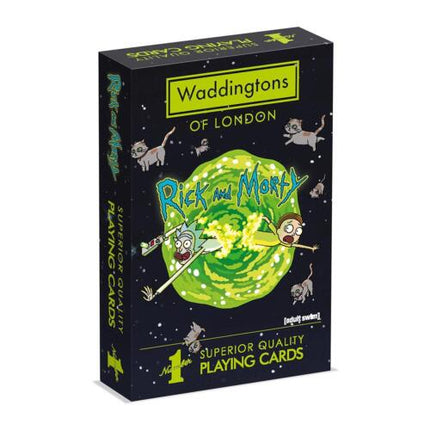 Rick & Morty Waddingtons Number 1 Playing Cards