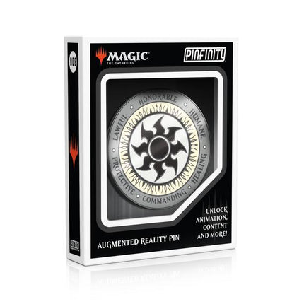 PMTG008 Magic: the Gathering - White Mana Crest AR Pin