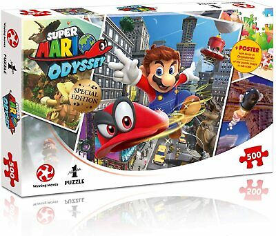 Super Mario Odyssey - World Traveler 500 piece jigsaw puzzle