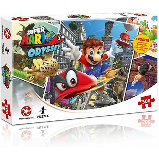Super Mario Odyssey - World Traveler 500 piece jigsaw puzzle