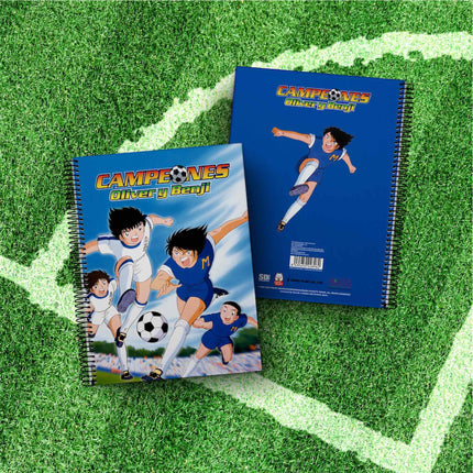 OLIVER AND MARK NOTEBOOK CAPTAIN TSUBASA