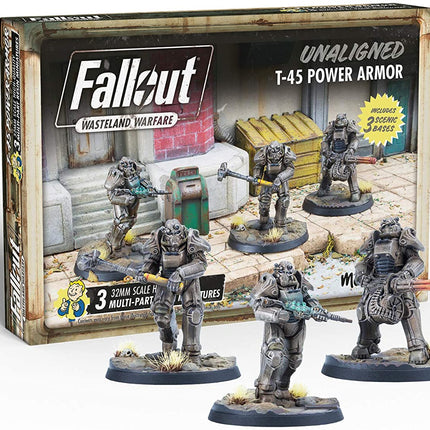 Fallout: Wasteland Warfare - Unaligned: T 45 Power Armor