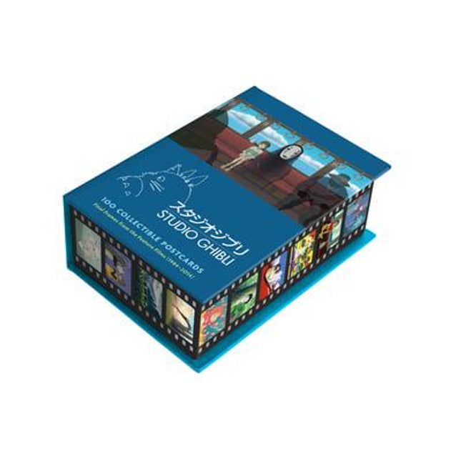 100 Collectible Post Cards Box - Studio Ghibli
