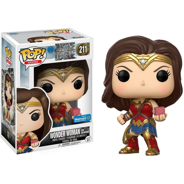 Funko POP! Vinyl: DC: Justice League: Wonder Woman w/ Mother Box