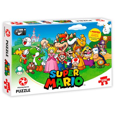 Mario Kart and Friends 500 Piece Jigsaw Puzzle