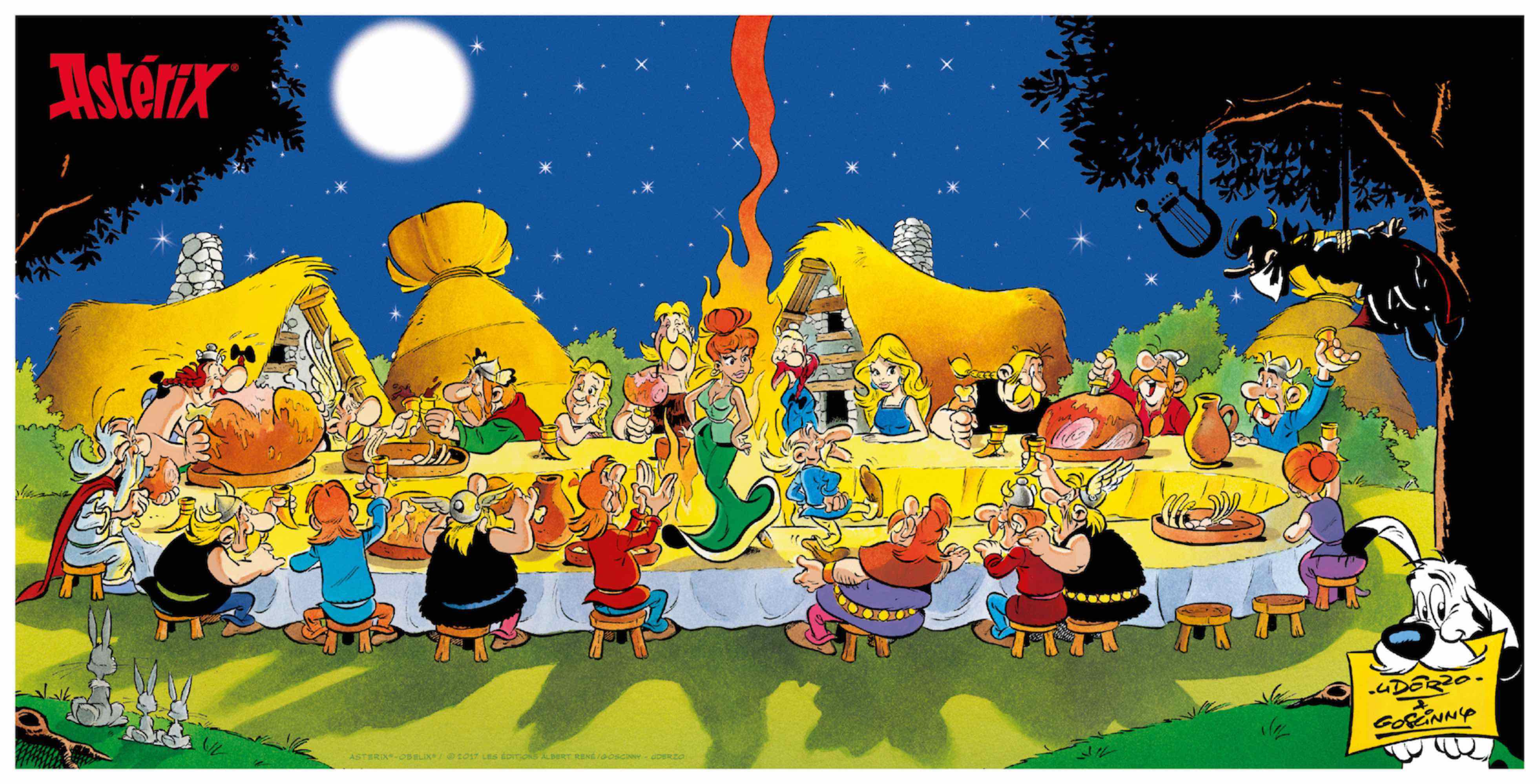 miroir Astérix 21 x 27 cm de 1978 miroir Astérix 21 x 27 cm de 1978