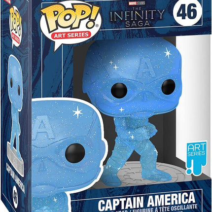 Funko 57614 POP! - Artist Series: Infinity Saga Captain America (BU)