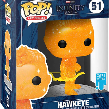 Funko 57615 POP! - Artist Series: Infinity Saga Hawkeye (OR)