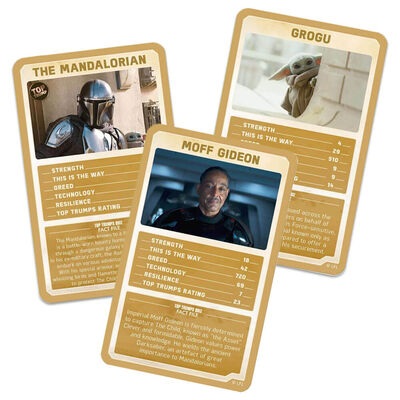 Star Wars : The Mandalorian Top Trumps Card Game