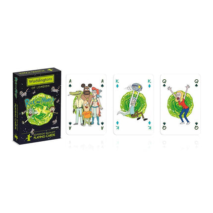Rick & Morty Waddingtons Number 1 Playing Cards