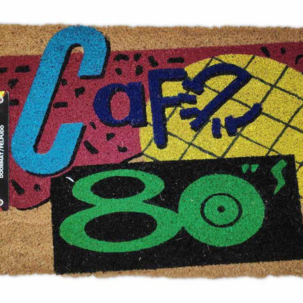 CAFE 80 DOORMAT BACK TO THE FUTURE