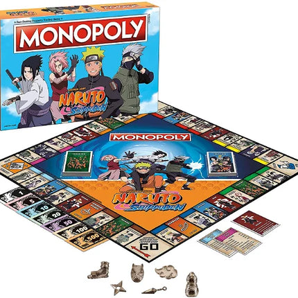Naruto Monopoly Board Game