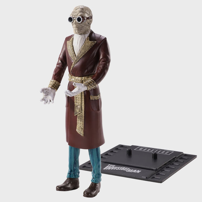 Universal Monsters - Invisible Man Bendyfigs Figure