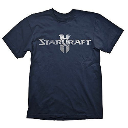 Starcraft II T-Shirt Logo Silver, Size S