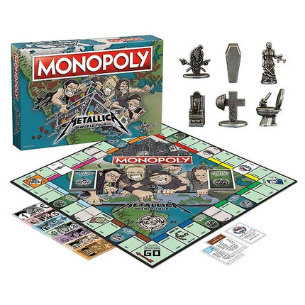 Metallica Monopoly Board Game