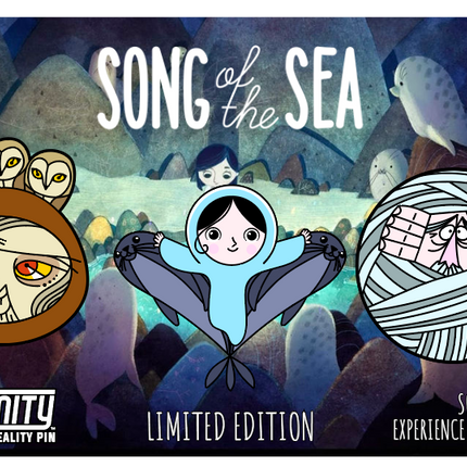 PCSSSSET001 Limited Edition Song Of The Sea 3 AR Pin Set