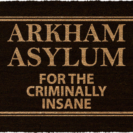 ARKHAM ASYLUM DOORMAT DC COMICS