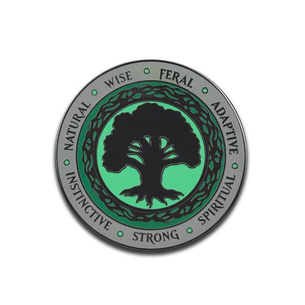 PMTG010 Magic: the Gathering - Green Mana Crest AR Pin