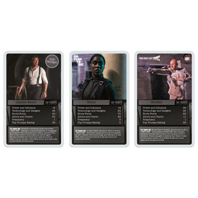 James Bond 'Every Assignment' Top Trumps Card Game