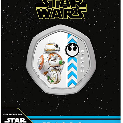 BB-8 & D-O Silver-Plated Commemorative Assorted