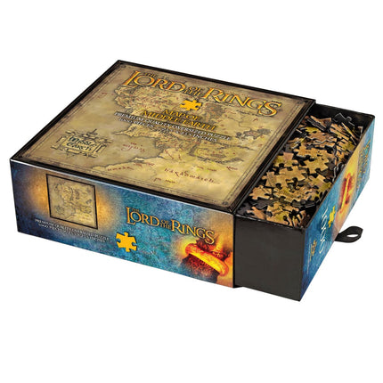 The Noble Collection - Lord of the Rings: Middle Earth Map 1000pc Jigsaw