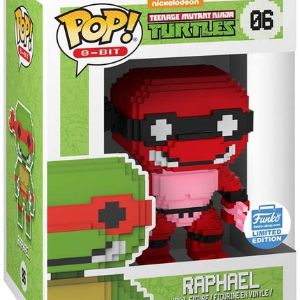 Funko 8-Bit POP: TMNT - Raphael (Neon)