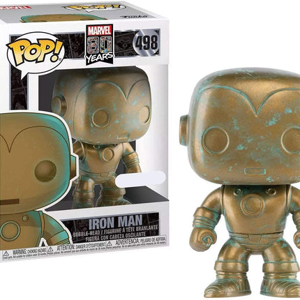 Funko POP!-Marvel 80th Anniversary Iron Man Patina
