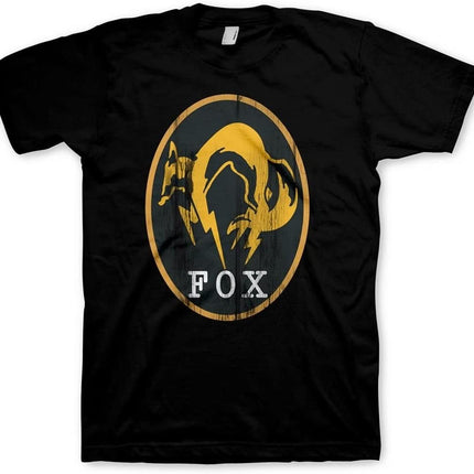 Metal Gear Solid 5 T-Shirt Fox Black, XL