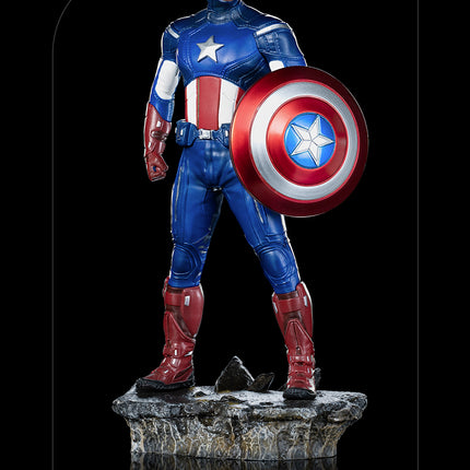 The Infinity Saga 1/10 Scale Figure Captain America Battle of NY