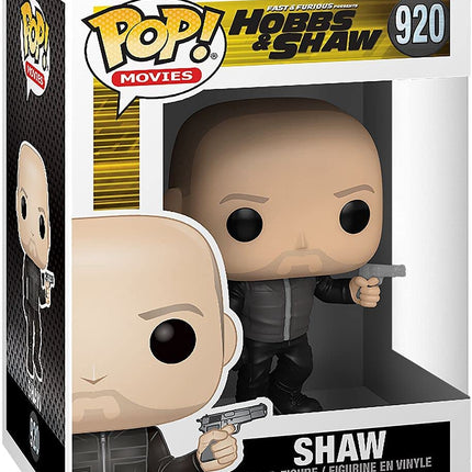 Funko 47752 POP. Movies: Hobbs & Shaw- Shaw Collectible Toy, Multicolour