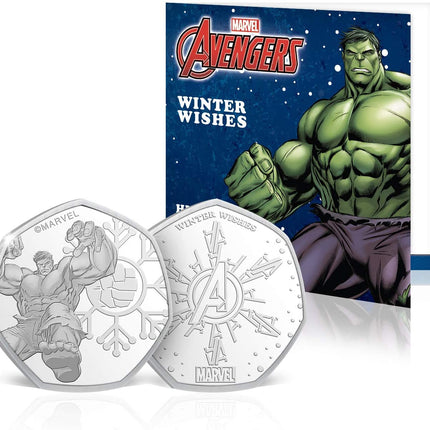 Hulk Winter Wishes Silver-Plated Commemorative Assorted