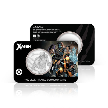 X-Men Pure Silver 32mm Commemorative Assorted