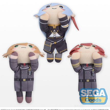 NESOBERI (Lay-Down) 86 EIGHTY-SIX MP Plush Lena (Black) & Theo & Kurena