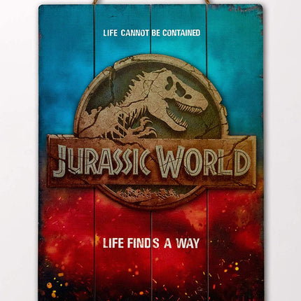 Jurassic World Life Finds A Way WoodArts 3D Print