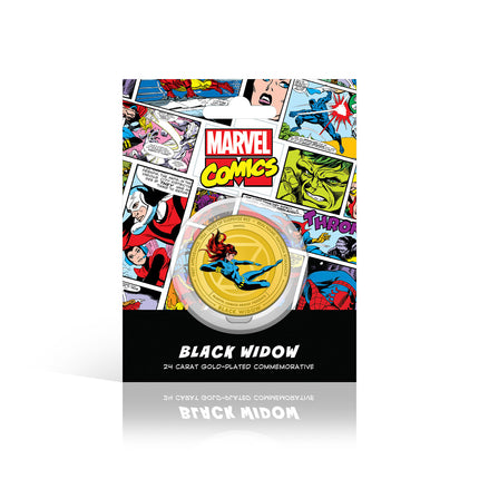 Black Widow Gold-Plated Commemorative Assorted
