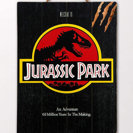 Welcome to Jurassic Park WoodArts 3D Print