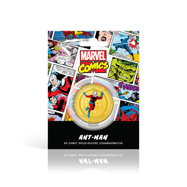 Classic Heroes: Ant-Man Gold-Plated Commemorative Assorted