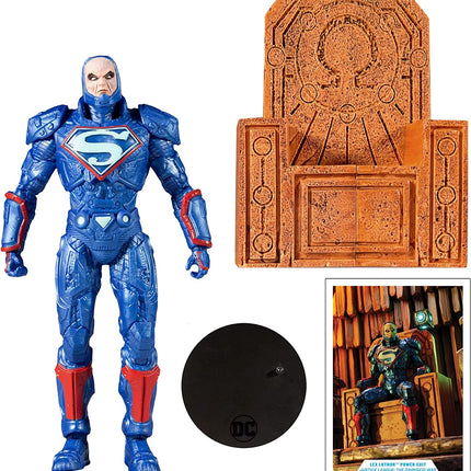 McFarlane - DC Justice League Lex Luthor in Power Armor (Blue Suit) 7"