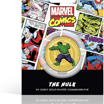 Classic Heroes: The Hulk Gold-Plated Commemorative Assorted