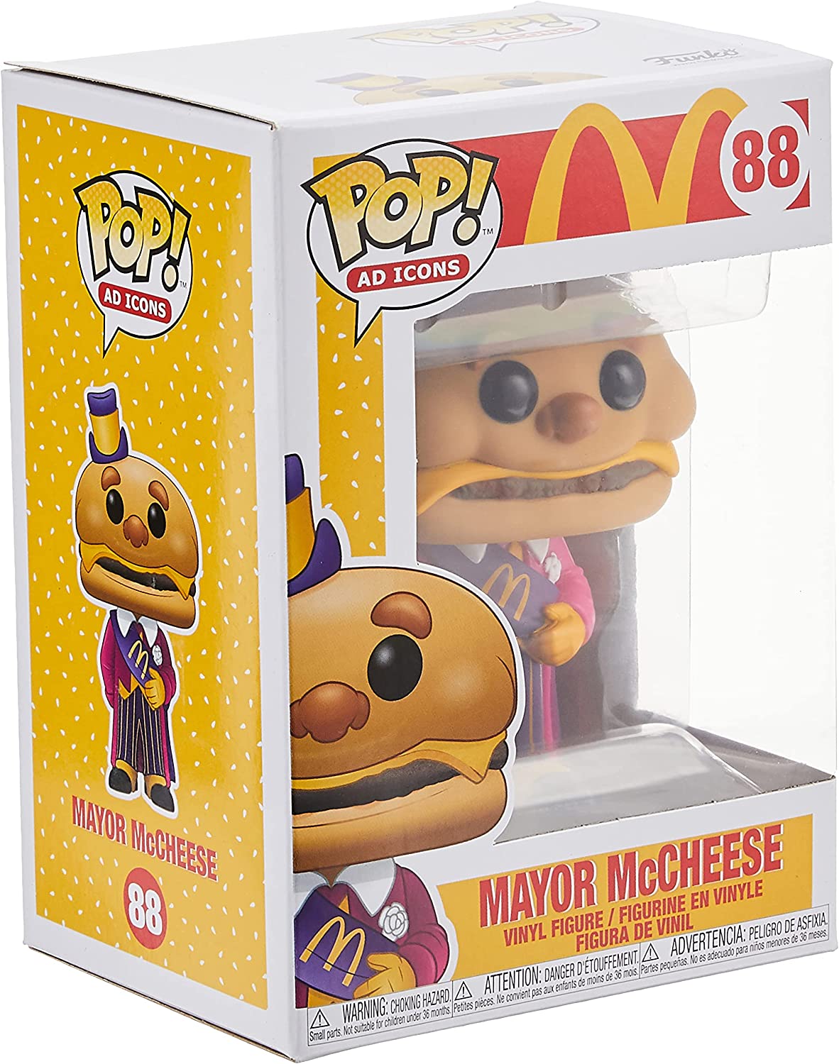 Funko 45725 POP Ad Icons: McDonald's-Mayor McCheese – Pavilion Distribution